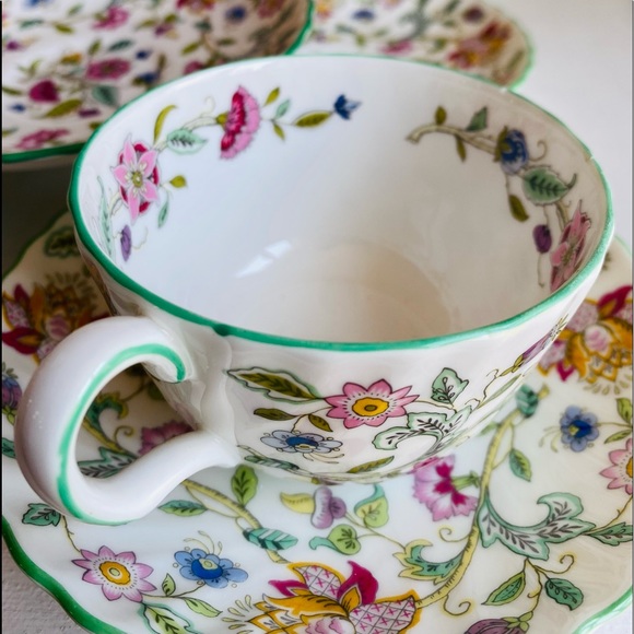 10 Royal Doulton Haddon Hall Tea ☕️ Cup Plates - Picture 12 of 16